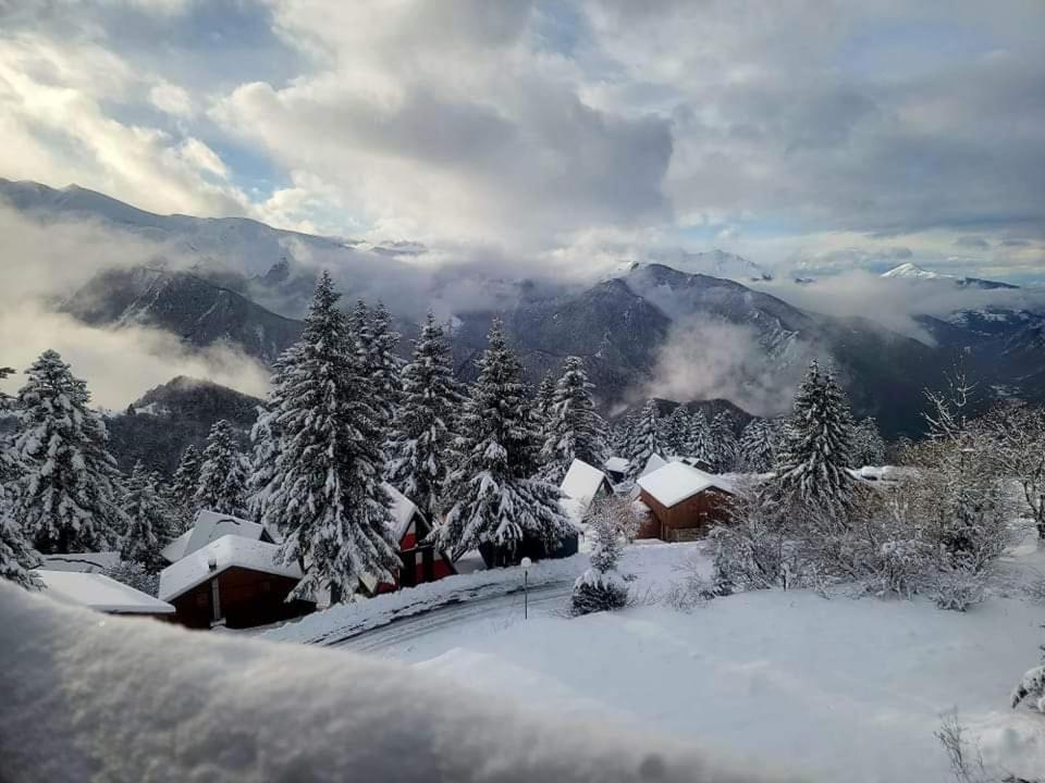 Guzet-Pyrenees-Pied Des Pistes Daire Ustou Dış mekan fotoğraf
